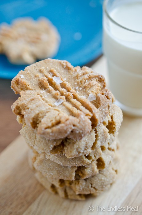 Soft and Chewy Peanut Butter Cookies