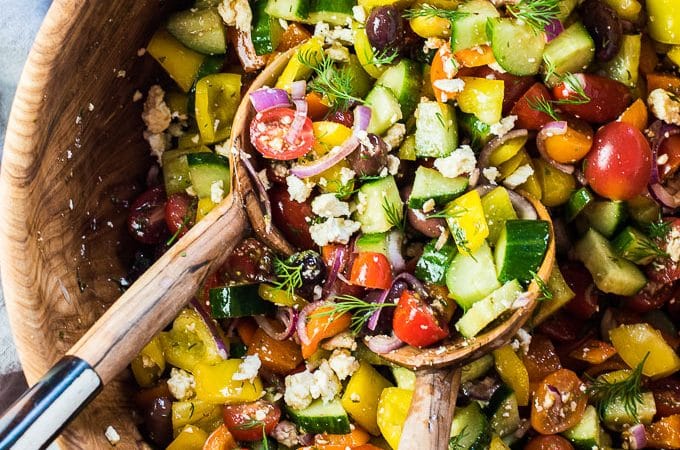 The Best Greek Salad Recipe | The Endless Meal