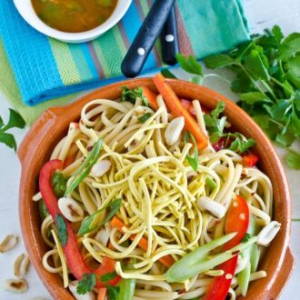Healthy Asian Noodle Salad | theendlessmeal.com