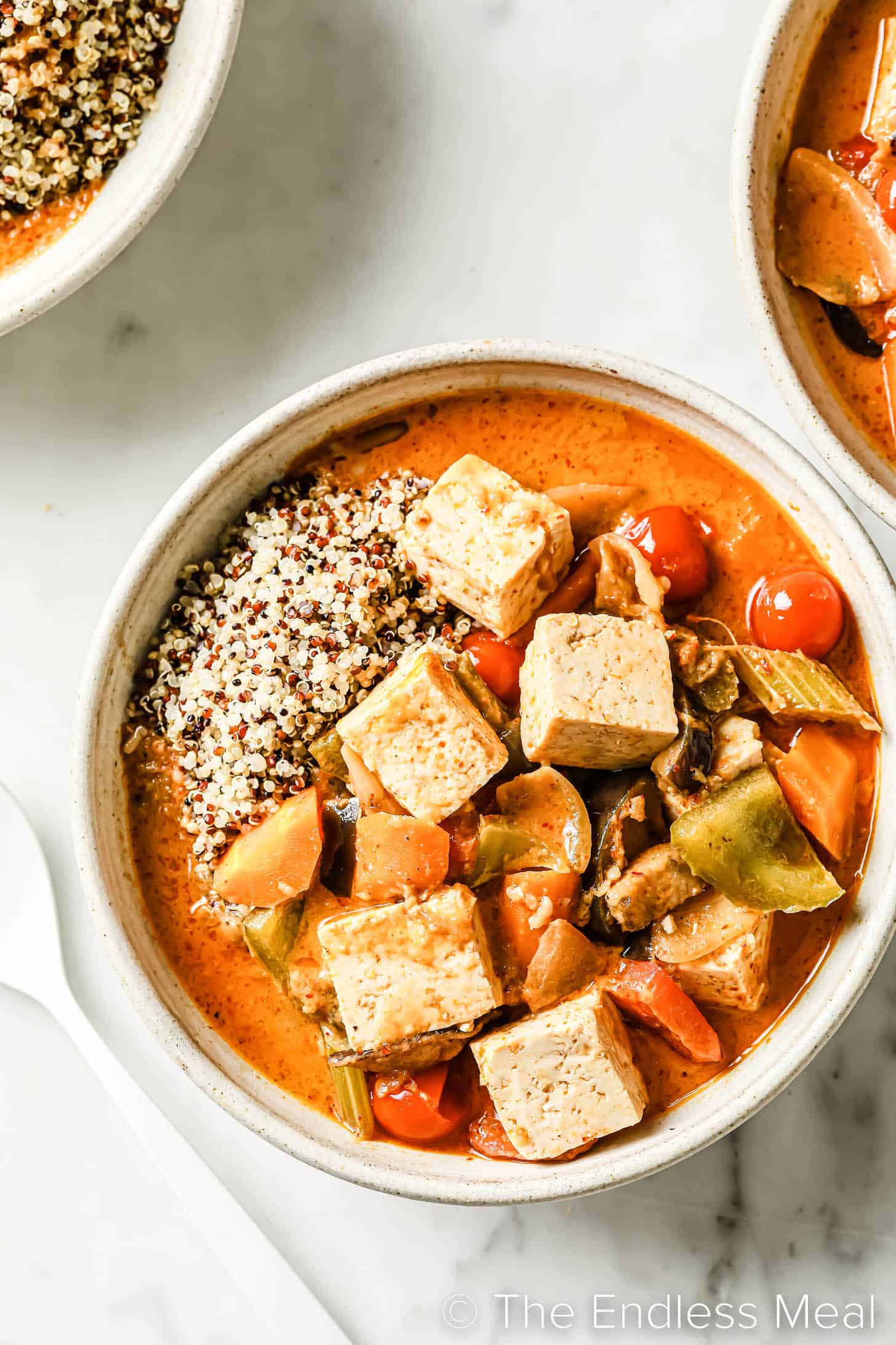 a bowl of Vegan Thai Curry