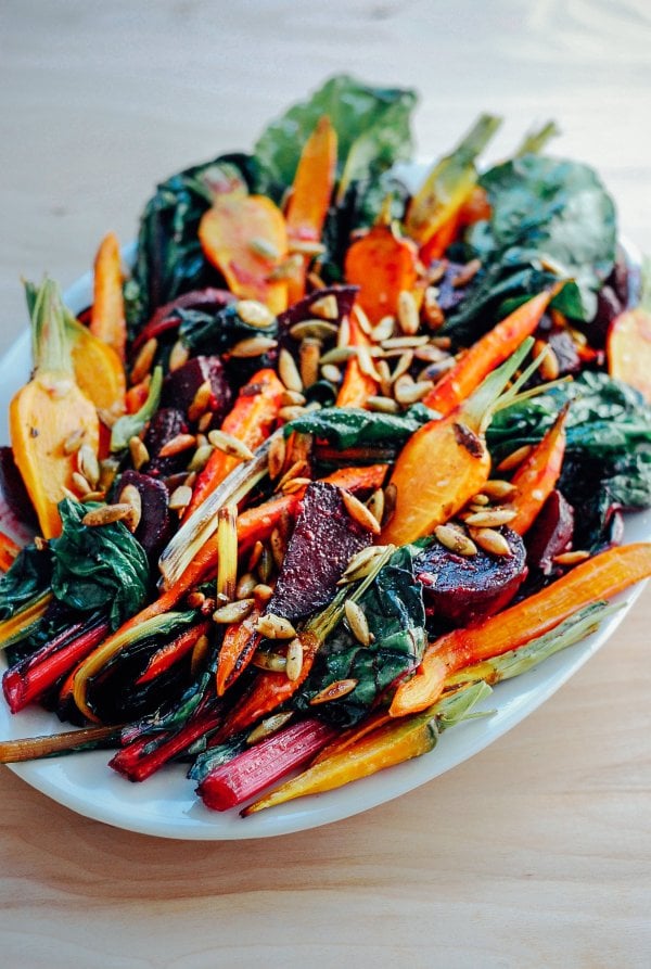 Sunday Supper :: 10.19.14 :: Roasted Carrot and Beet Salad