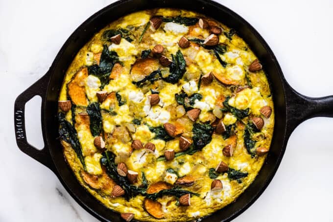 Curried Sweet Potato Frittata - The Endless Meal®