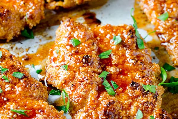 Sweet and Spicy Paleo Chicken Fingers by The Endless Meal | 15 Easy and Healthy Dinners for Back to School Season
