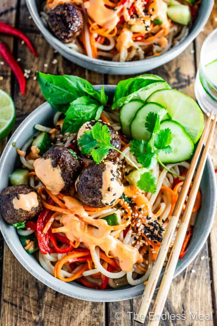 Banh Mi Noodle Bowls The Endless Meal®