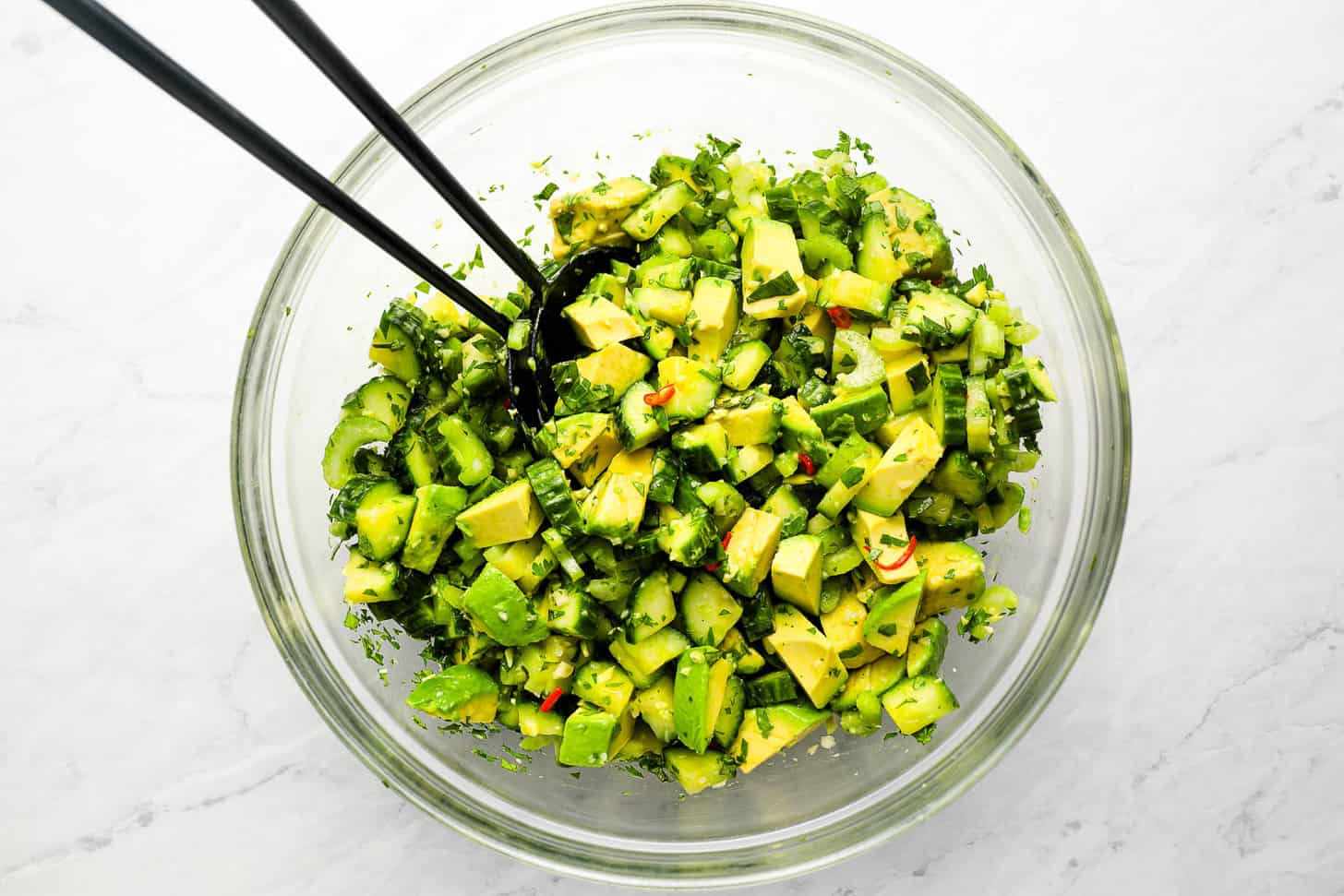 Avocado Cucumber Salad - The Endless Meal®