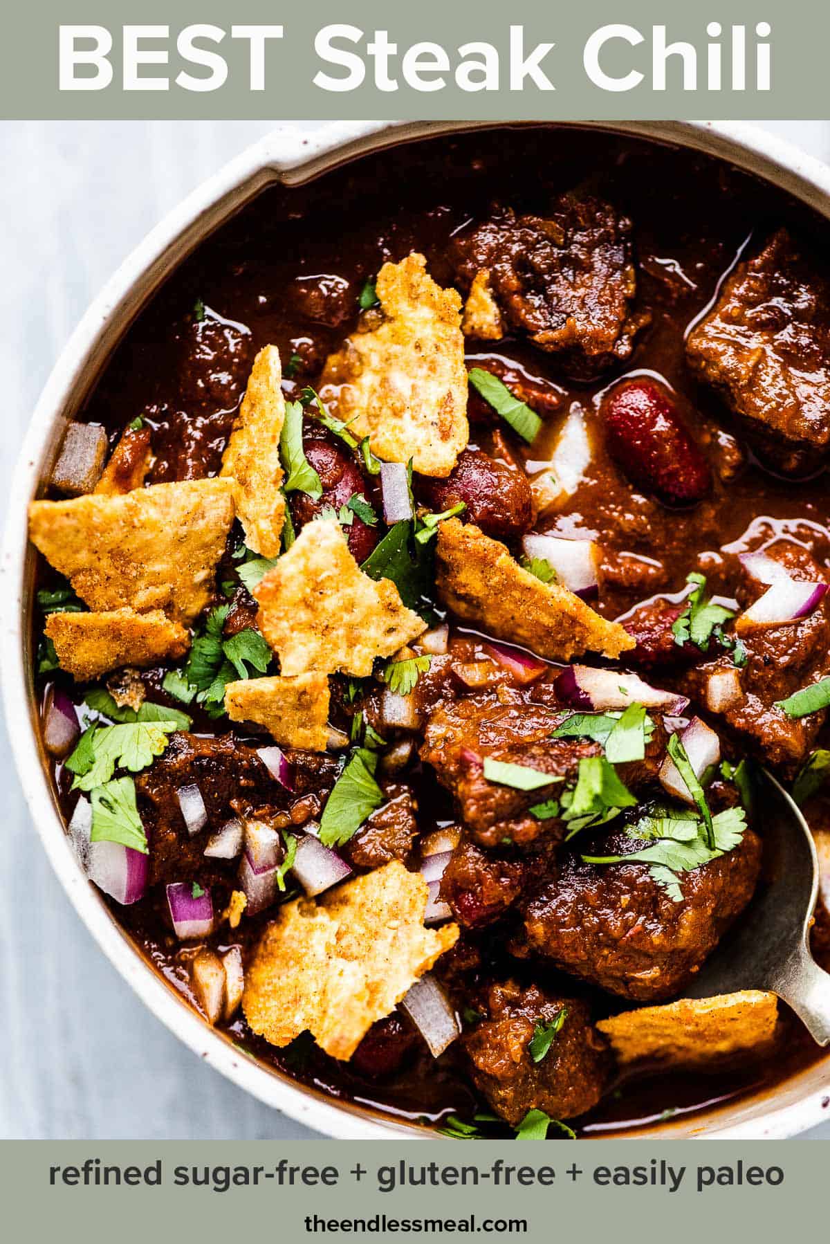 Best Ever Best Steak Chili Easy Recipe The Endless Meal