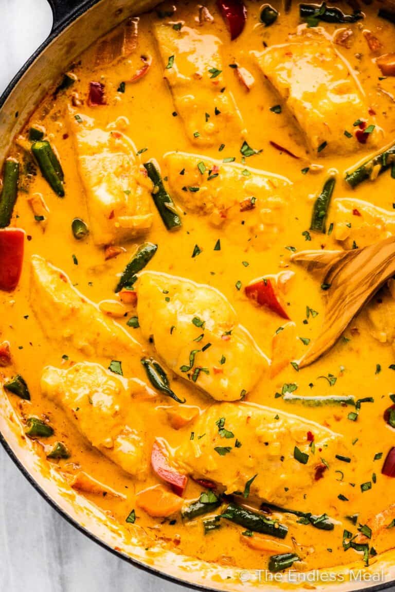 Thai Fish Curry (easy to make!) - The Endless Meal®