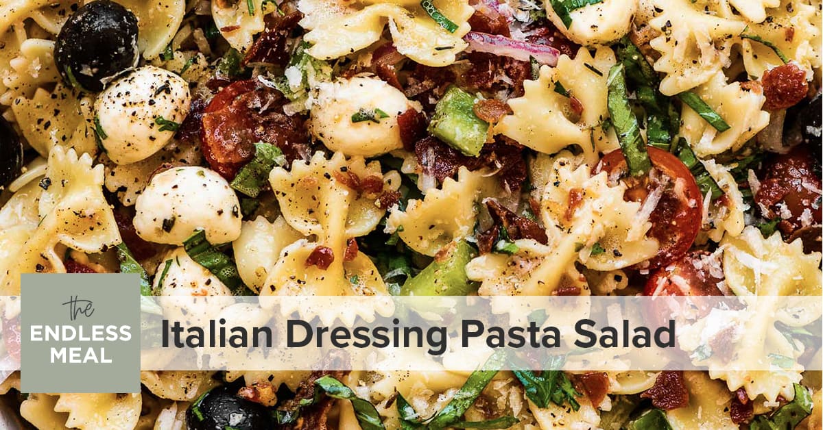 Pasta Salad with Italian Dressing