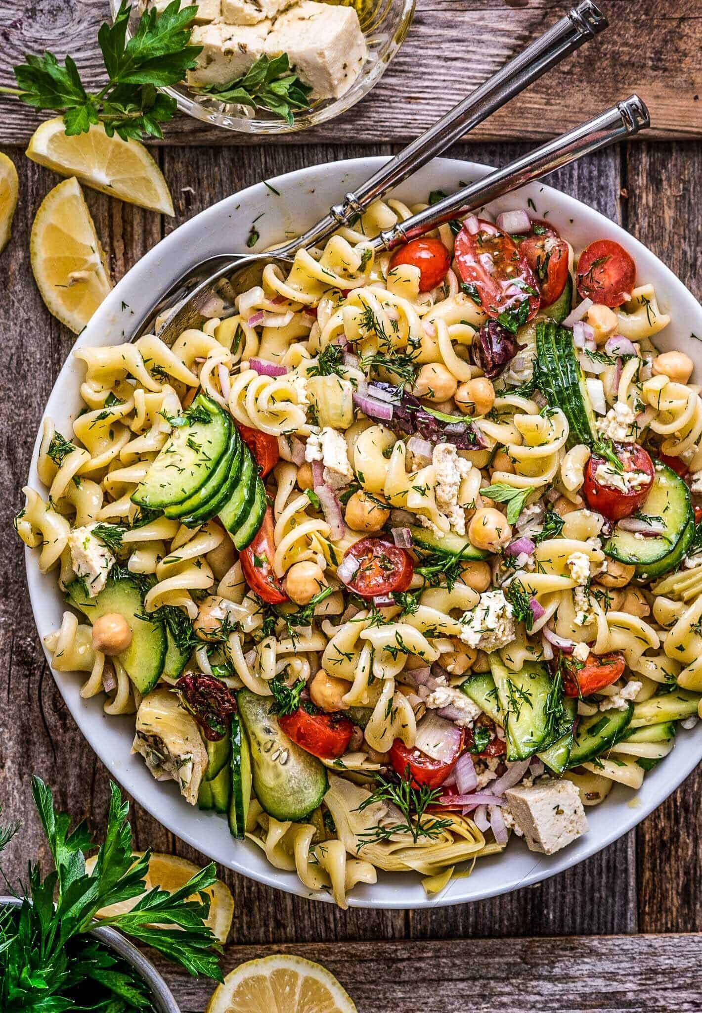 Greek Pasta Salad Recipe