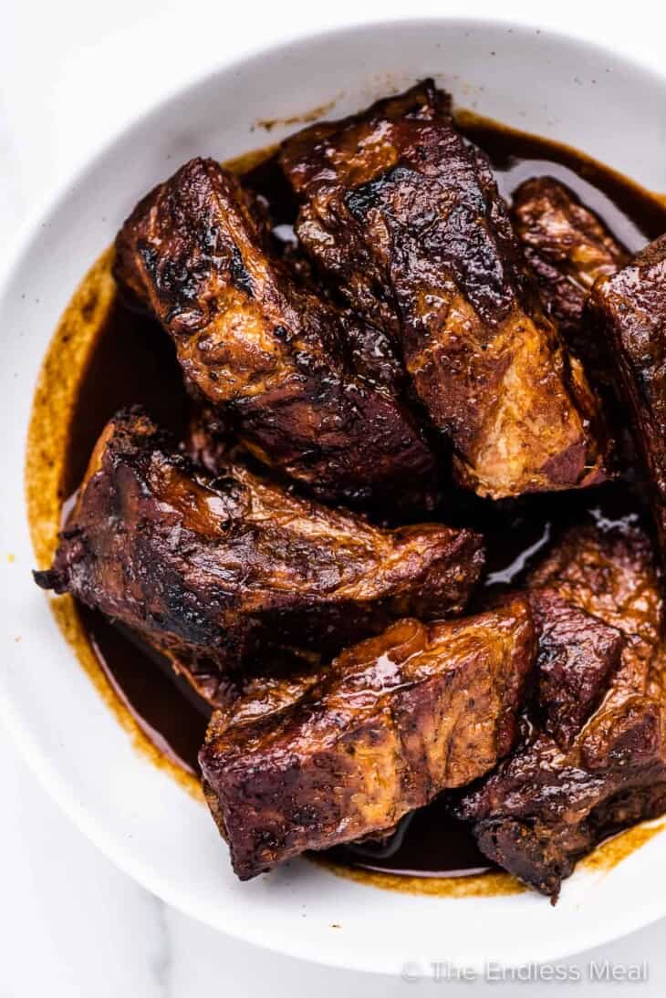 Braised Rib Tips Braised Pork Ribs (literally the best recipe)