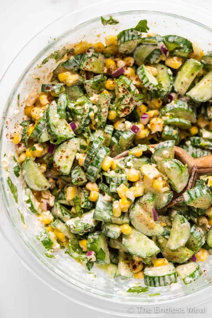 Mexican Cucumber Salad The Endless Meal®