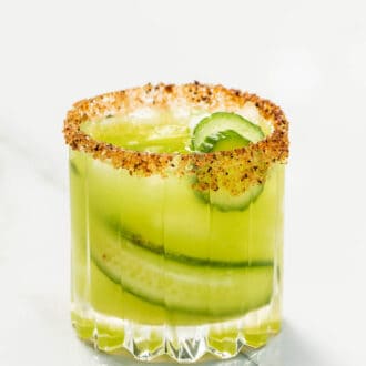 a Cucumber Margarita
