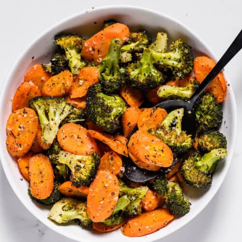 Roasted Broccoli and Carrots - The Endless Meal®