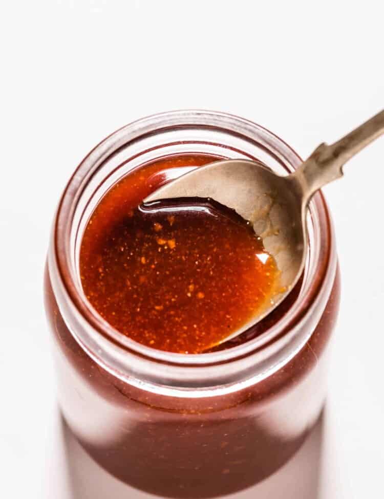 Firecracker Sauce in a jar
