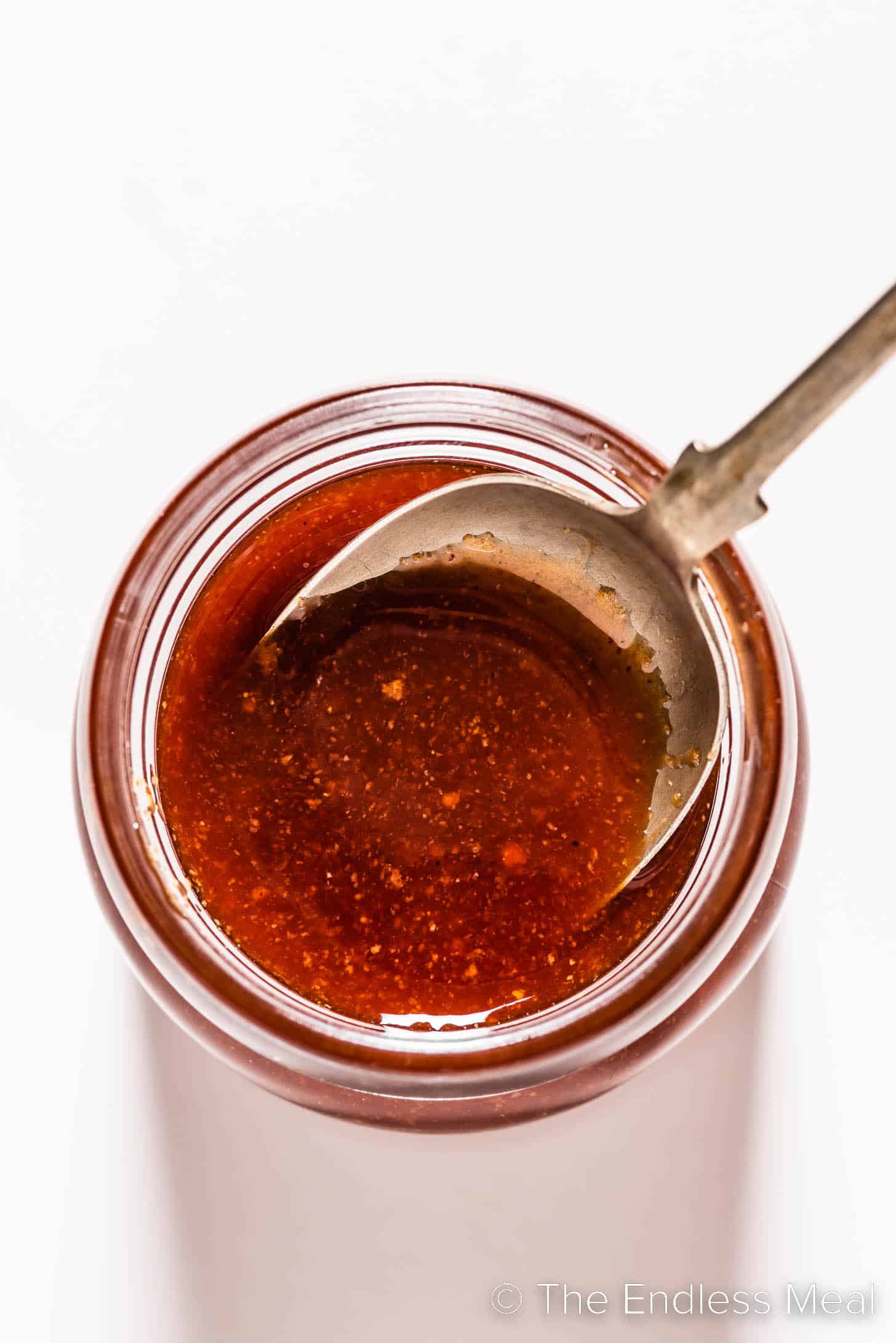 Firecracker Sauce in a jar
