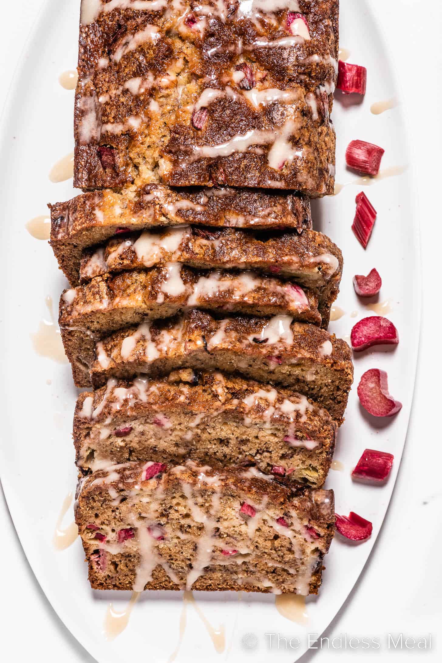 Rhubarb Banana Bread Recipe