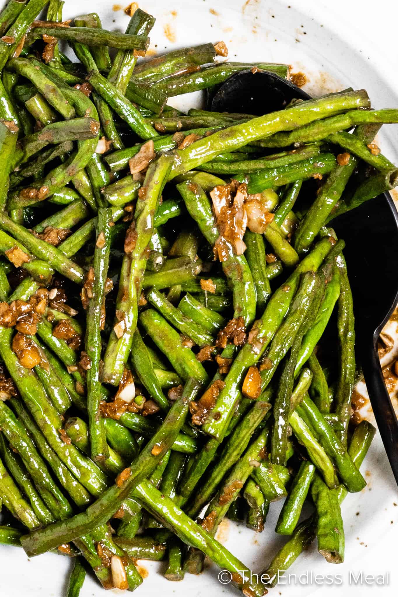 Spicy Long Beans with Ginger, Garlic, and Anchovies