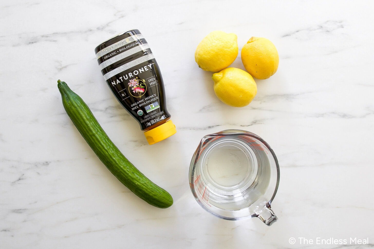 ingredients needed to make this lemonade