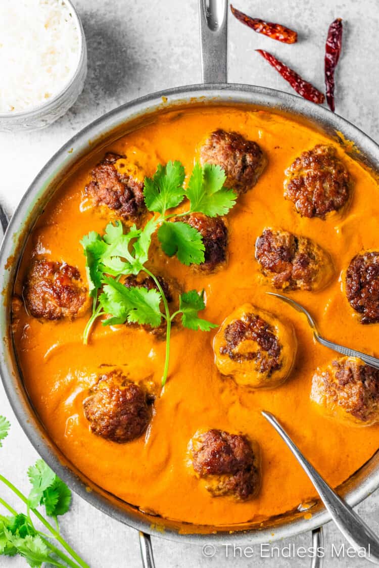 Indian Meatball Curry - The Endless Meal®