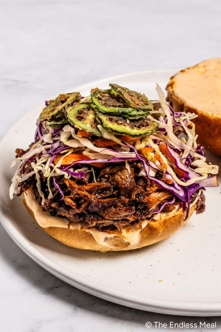 BBQ Pulled Pork (slow cooked to perfection)