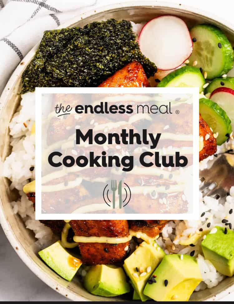 The Endless Meal's monthly cooking club challenge