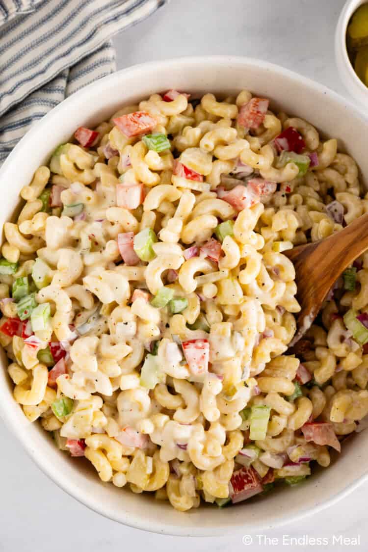 Classic Macaroni Salad Recipe The Endless Meal classic-macaroni-salad-recipe-the-endless-meal