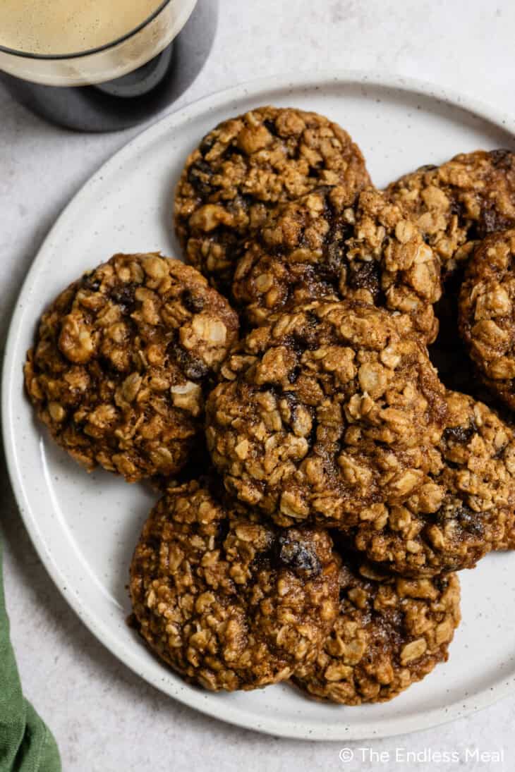 Brown Sugar Oatmeal Cookies