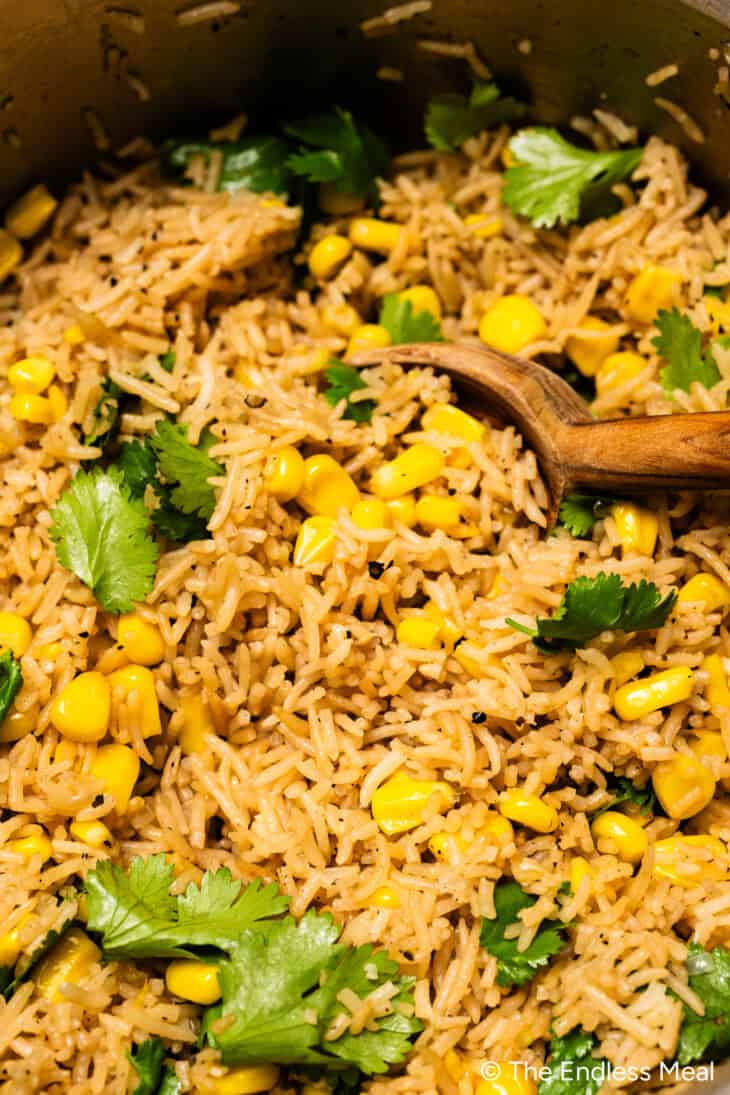 Round Corn Rice Buttery Corn Rice
